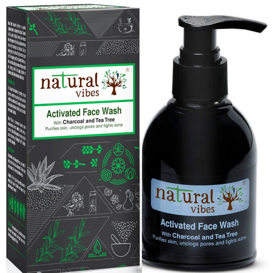 Activated Charcoal & Tea Tree Face Wash