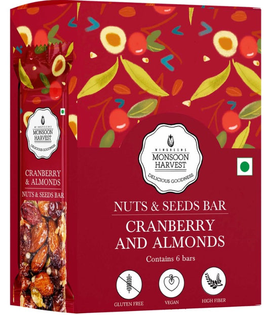 Nuts & Seeds Bar - Cranberry & Almond