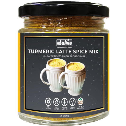 Organic Turmeric Latte Spice Mix Instant Drink Premix